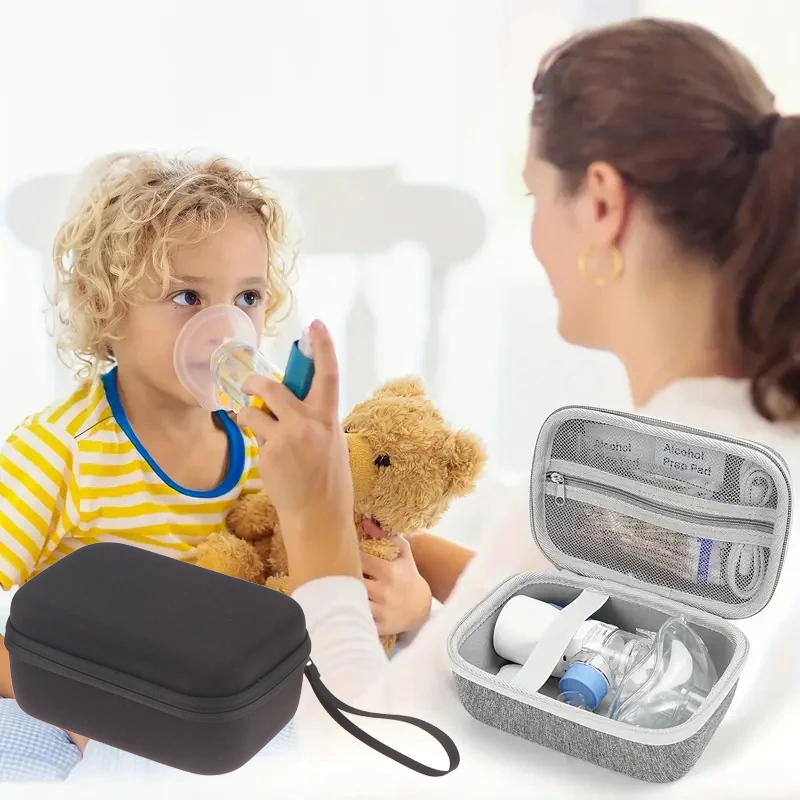 

Portable Nebulizer Case Waterproof Respirator Case Medicine Bag Respirator Pouch Portable Carrying Case Medicine Pouch