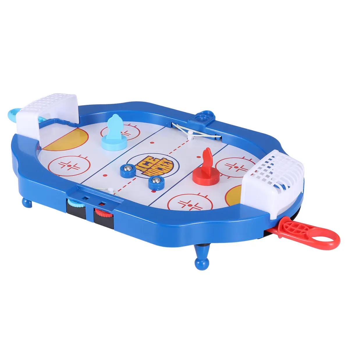 

1Pcs Ice Hockey Table Mini Desktop Multi-Color Educational Game for Improve Coordination Dexterity Hand Strength and