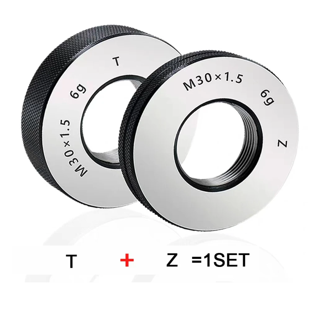 M14 M18 M20 M22 M24*3*2*1.5*1*0.5 thread ring gage thread ring gauge RING GO-NOGO GAUGE 6g measure gauge 2pcs/set