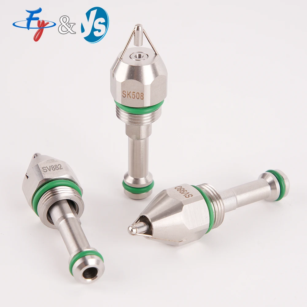 

Stainless Steel Ultrasonic Atomizer Nozzle - 30°/60°/80° Adjustable Spray for Humidification, Dust Control & Sterilization