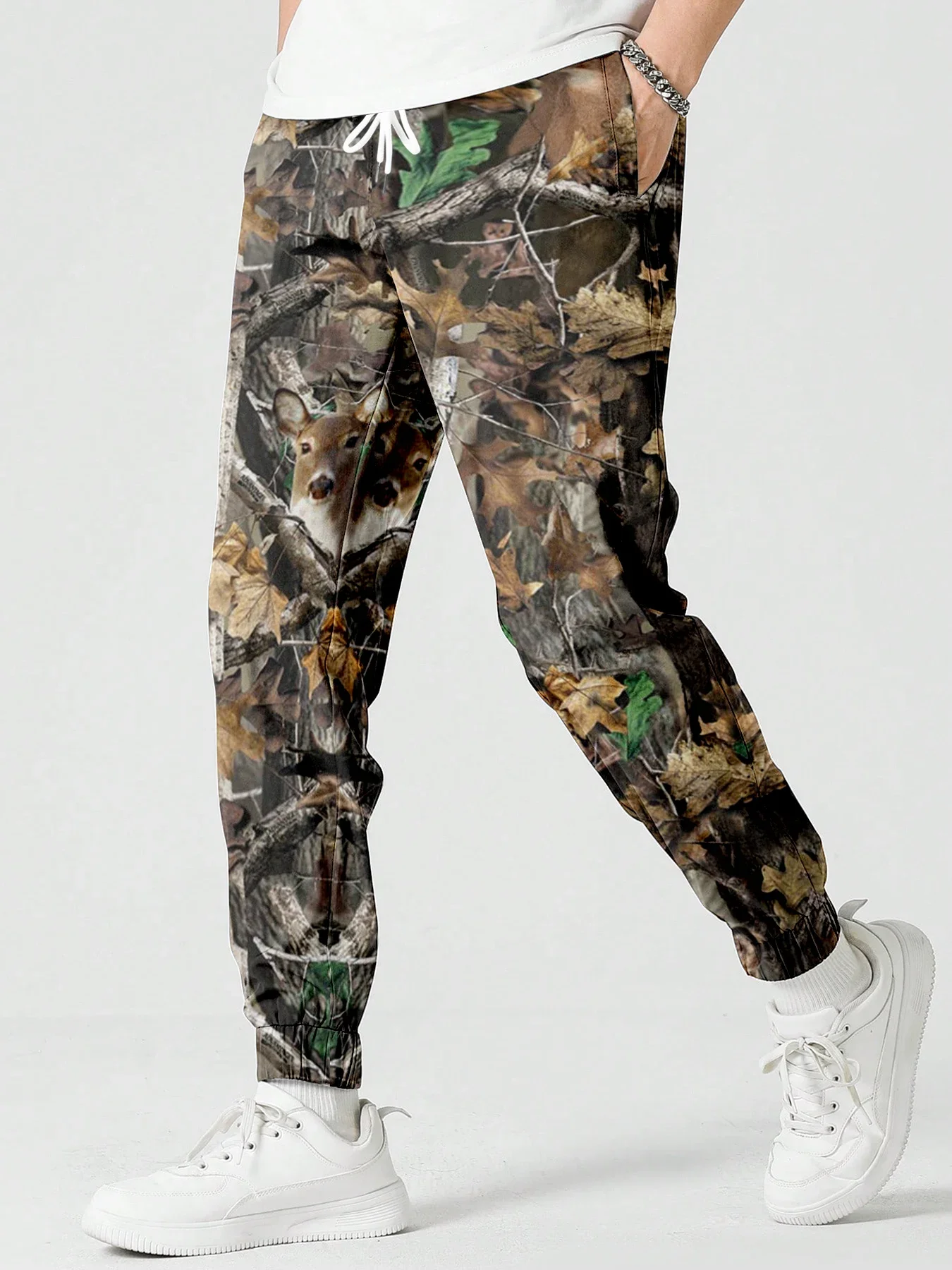

Camouflage Pattern Print Trousers Men Women Casual Pants Autumn Outdoor Sweatpant Harajuku Male Streetwear Jogging Pant