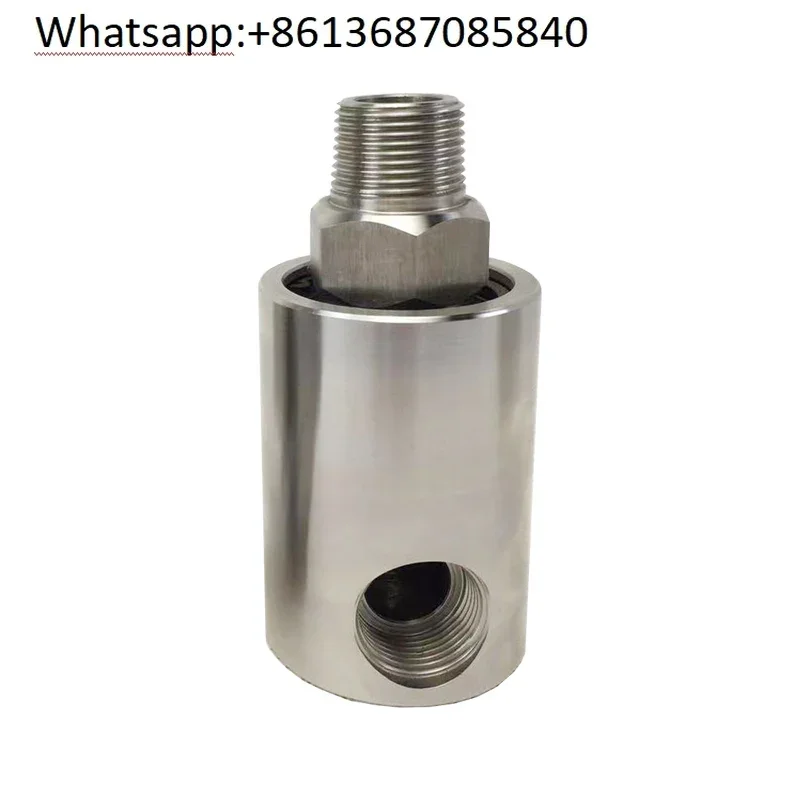 Stainless Steel Corrosion-Resistant High-Speed and High-Pressure Hydraulic Oil One-Way Rotary Universal Rotating Joint