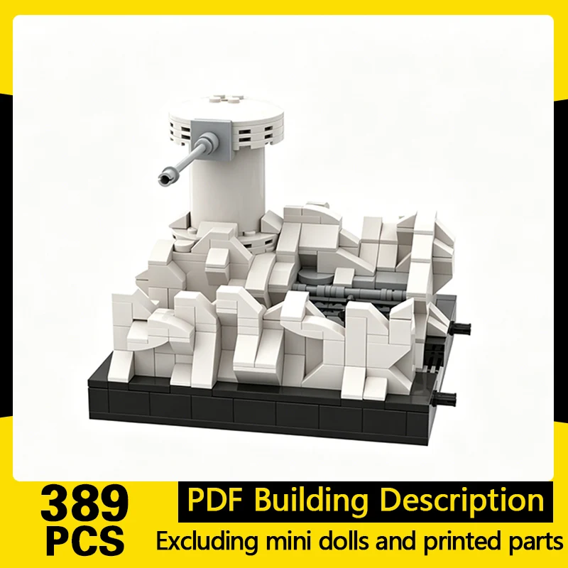 

Star Movies Model MOC Building Bricks Snowfield Battle Scene Modular Technology Gifts Holiday Assemble Children Toys Suit