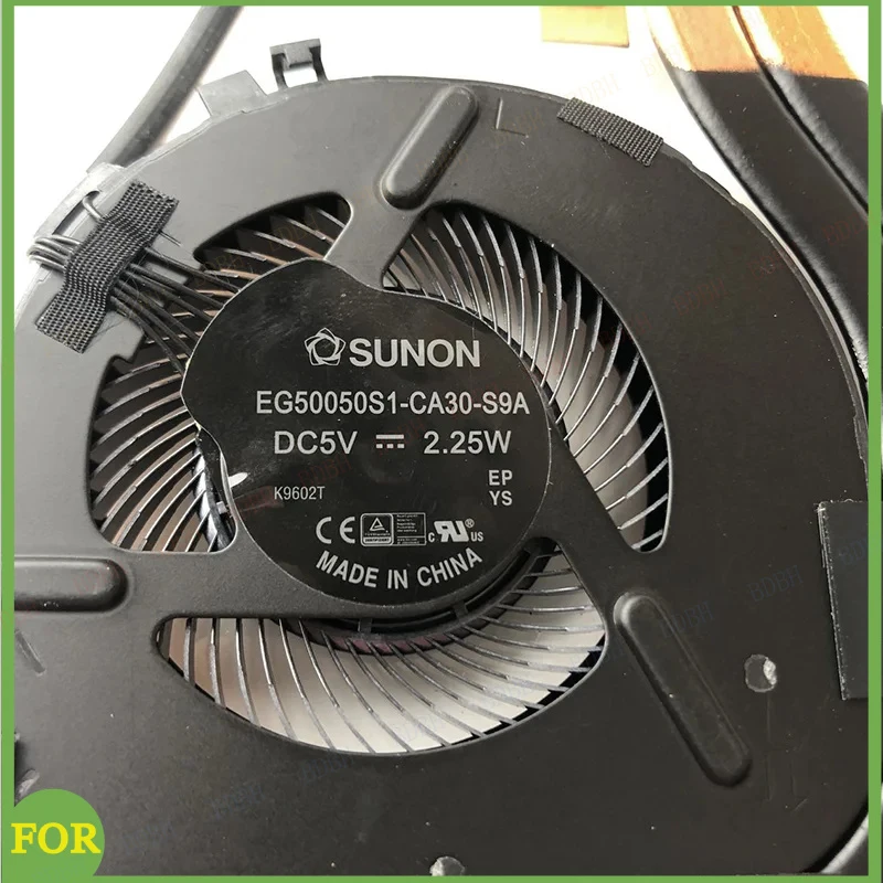 BDBH New Original For Lenovo Laptop ThinkPad T480 T470 CPU Cooling Fan Heatsink SWG Radiator Cooler FRU PN:01YR201 view 4