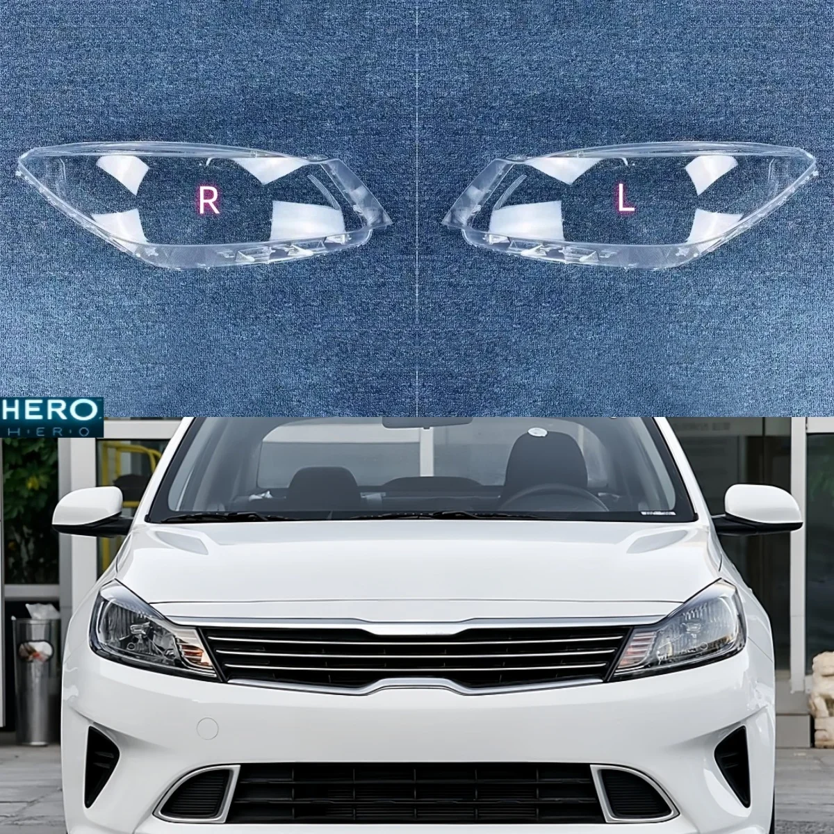 

Прозрачный чехол для передней фары для Kia Forte 2018 2019, замена оригинального абажура из плексигласа