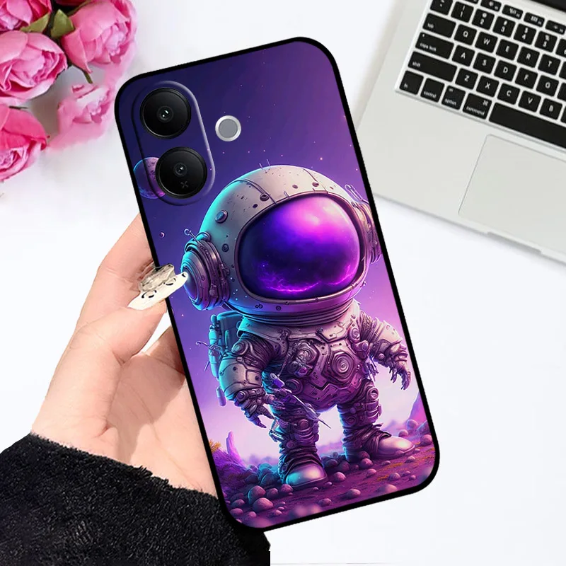 حافظة لهاتف Vivo V60 Lite V60Lite 4G حماية كاملة ضد الصدمات غطاء خلفي لهاتف VIVO V60 Lite 5G حافظة هاتف من السيليكون الناعم مصد من البولي يوريثان #3