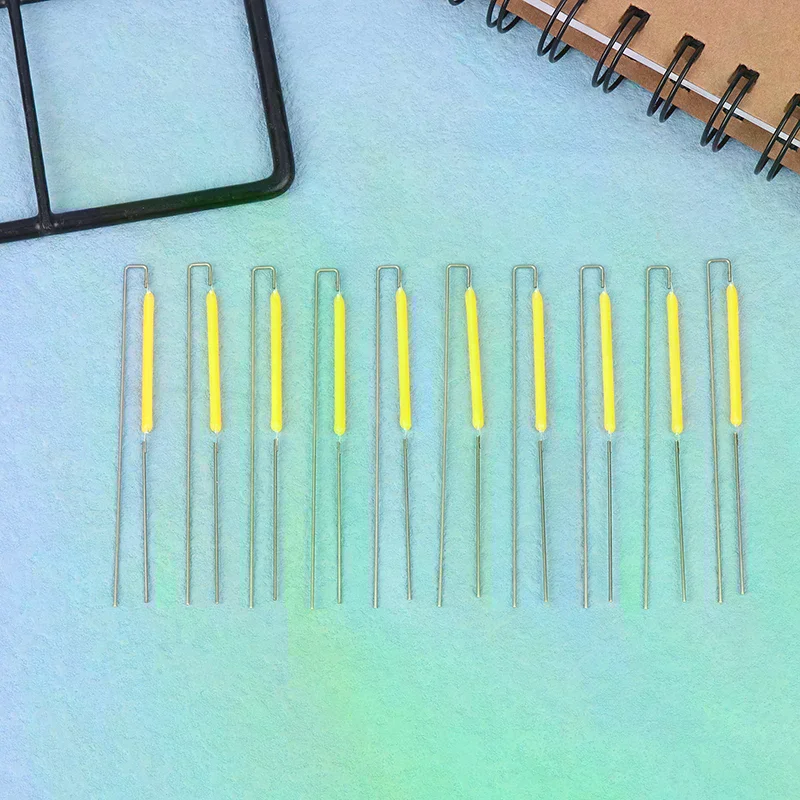 10pc 3V 30MM Welding Led Filament Bulb Lamp Parts Ceramic Spot Filament Wire Lamp Led Diode Partial Bulb Chip Parts