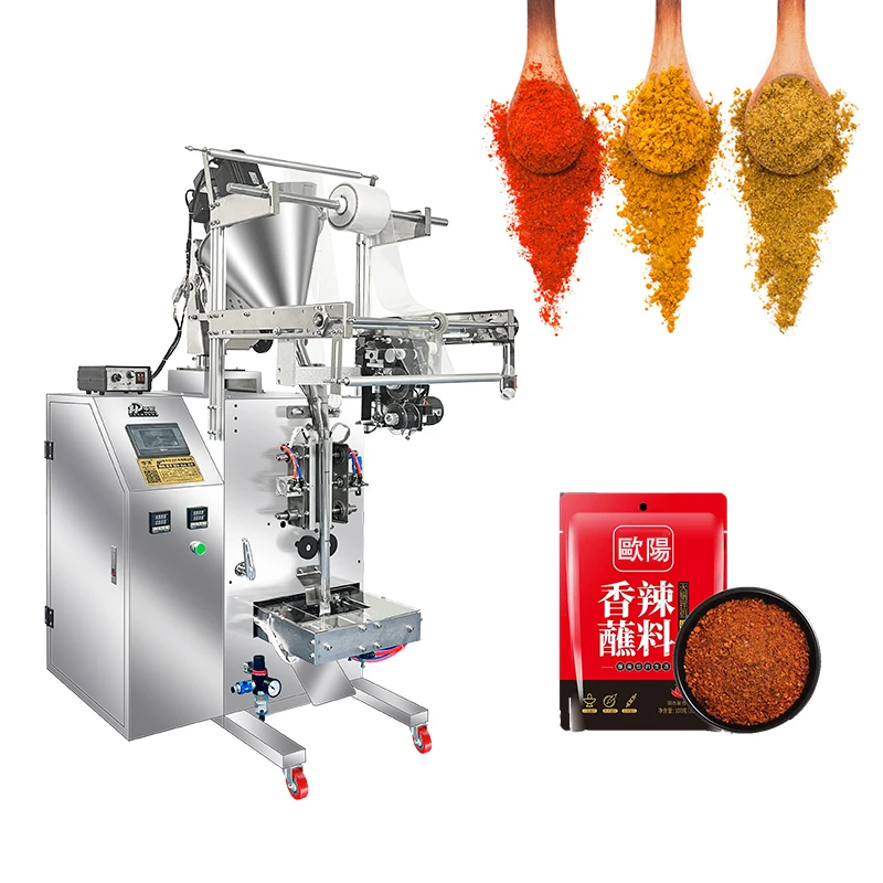 Fully Automatic Powder Pack And Weigh Machine Condiment Tea Bag Packaging Machine