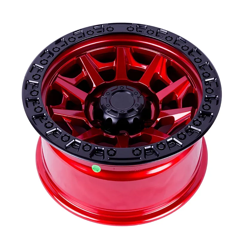 Size 215/60r16 6X139.7 17 18 Inch Beadlock Car Alloy Rims New Design 4X4 SUV Radial Tyre Wheels  with Multi Spoke Tire