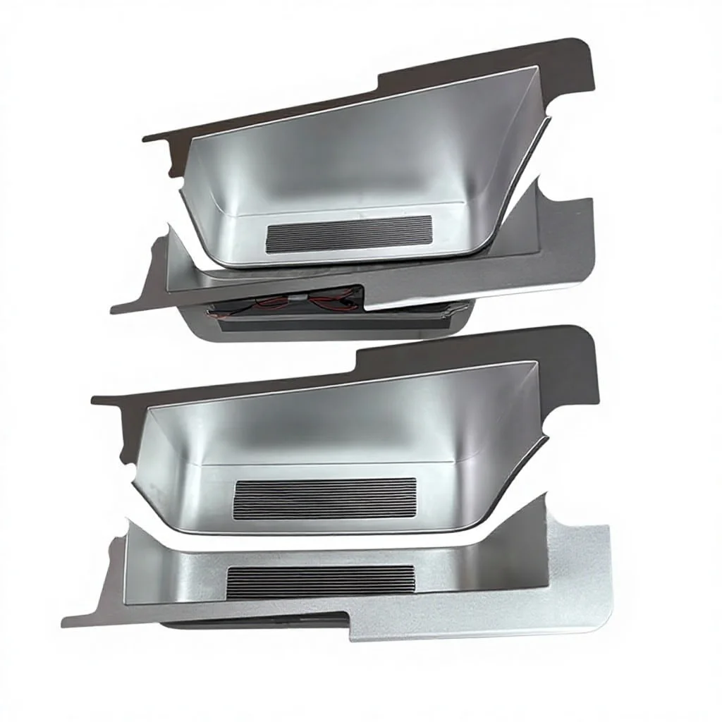 

Suitable for accessories Special car threshold plate Aluminum alloy light luxury interior kit