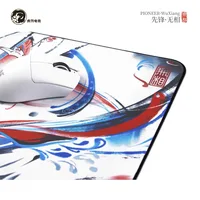 Alfombrilla de ratón WuXiang V2, adhesivo SlimFlex, velocidad suave, deslizamiento, Control de parada de emergencia, alfombrilla de ratón para jugadores, accesorios impermeables para juegos