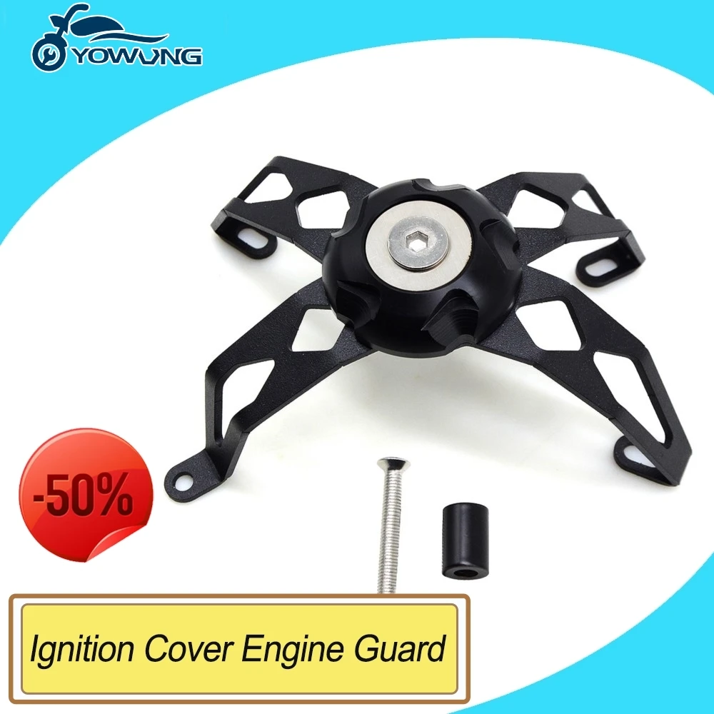 

Motorcycle Accessories For YAMAHA MT09 FZ09 XSR900 2021 2020 2019 2018 2017 MT-09 FZ09 Alternator Cover Engine Guard Protection