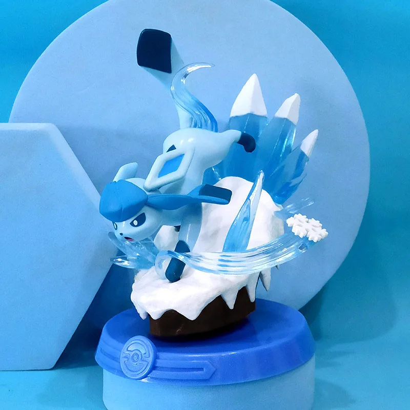 Anime Pokemon Funism Adventure Eevee Family Suit Blind Box Jolteon Sylveon Actionfigur Sammlung Modell Kinderspielzeug Geschenk Replik – Detail 7
