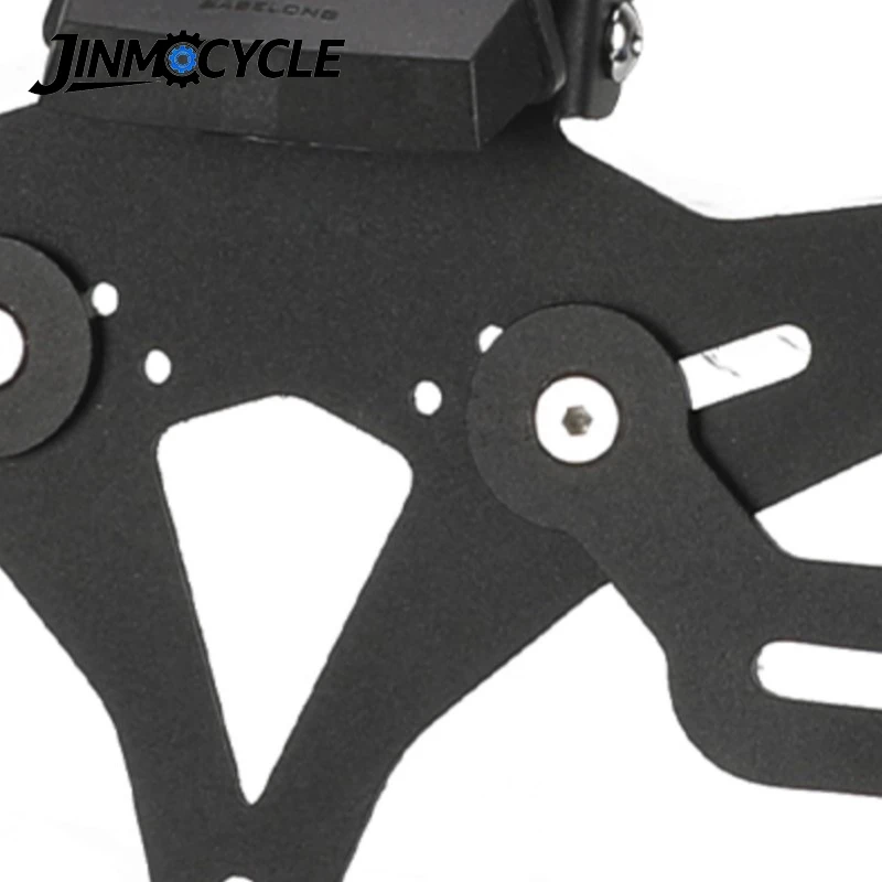 

For Yamaha MT09 MT-09 MT 09 2024 2025 Motorcycle Rear License Plate Holder Bracket with Light Tail TidyFender Eliminator mt09