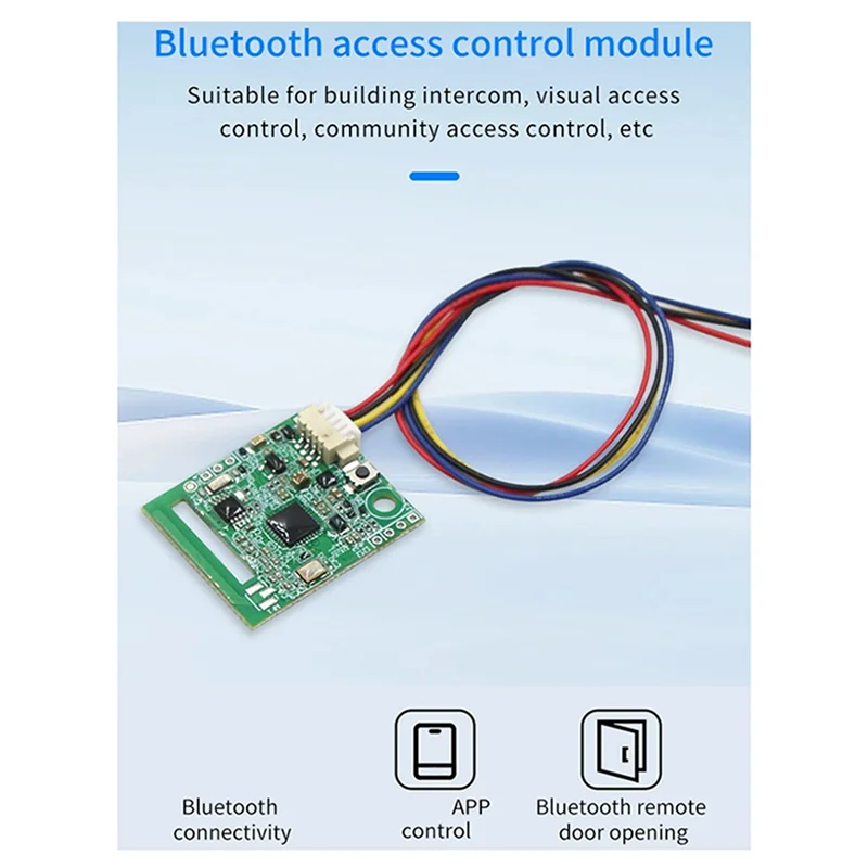 

Умный электронный дверной замок TTLOCK 4,5-10 В BLE5.0, модуль электронного замка, модуль электронного замка Foralexa/Google Home-BTFL