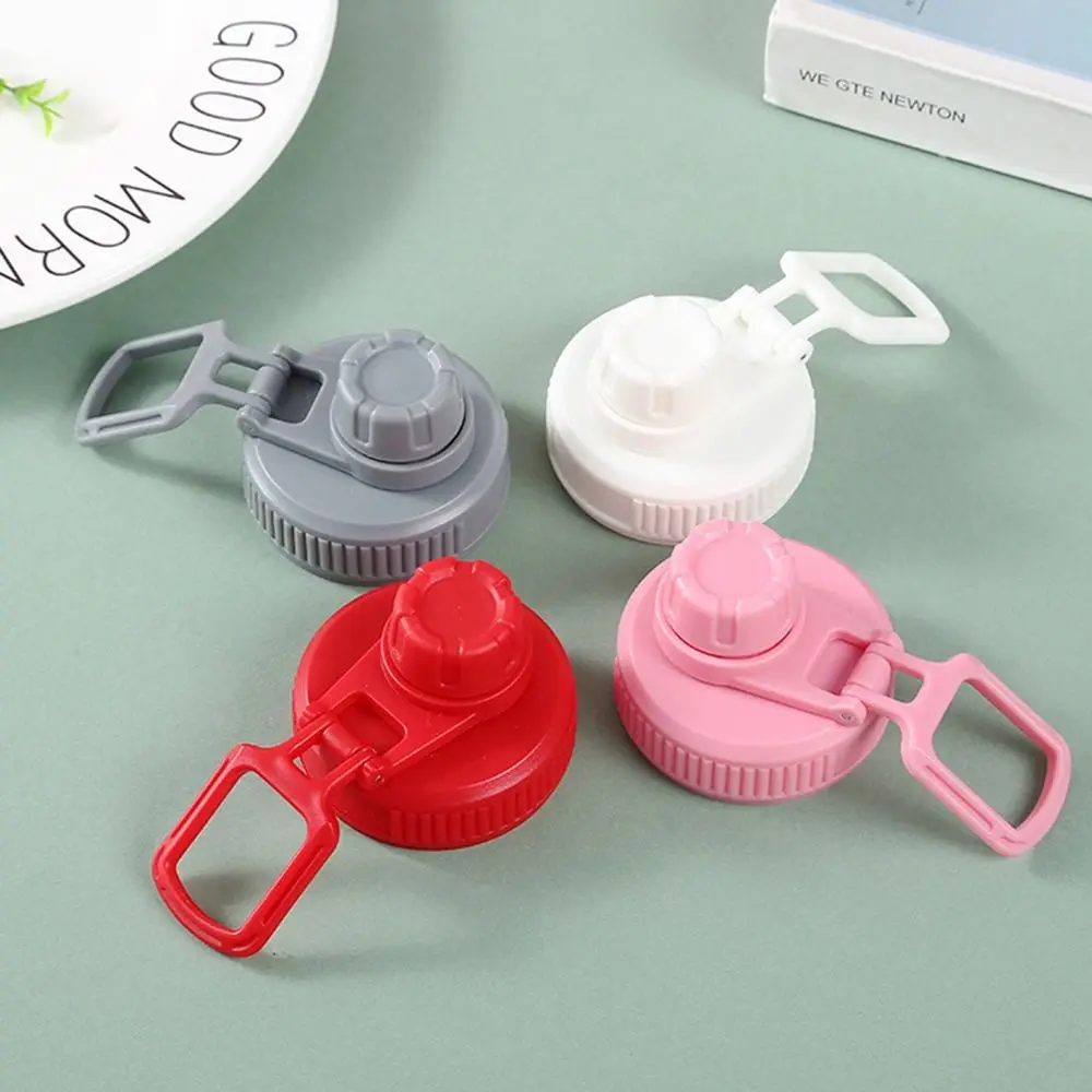 Replacement Plastic Cup Lid For 12oz-64oz Wide Mouth Water Bottle Cover Accessories Colored Plastic Sports Portable Bottle Lid