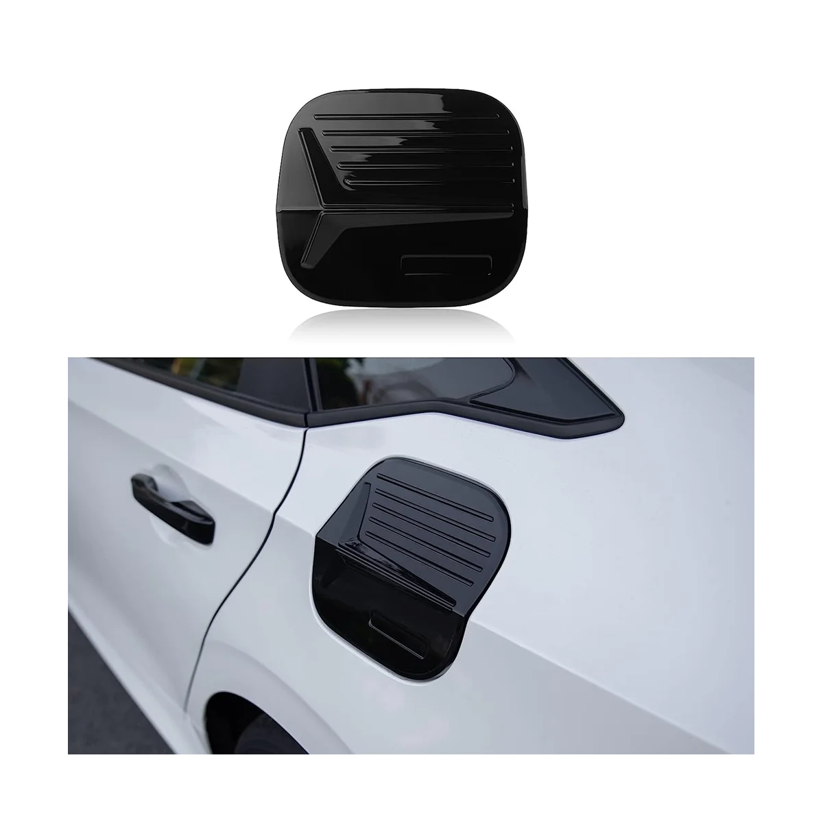 Car Fuel Filler Cover Tank Cap Sticker Trim Decoration for Honda Civic 11Th Gen 2022 2023