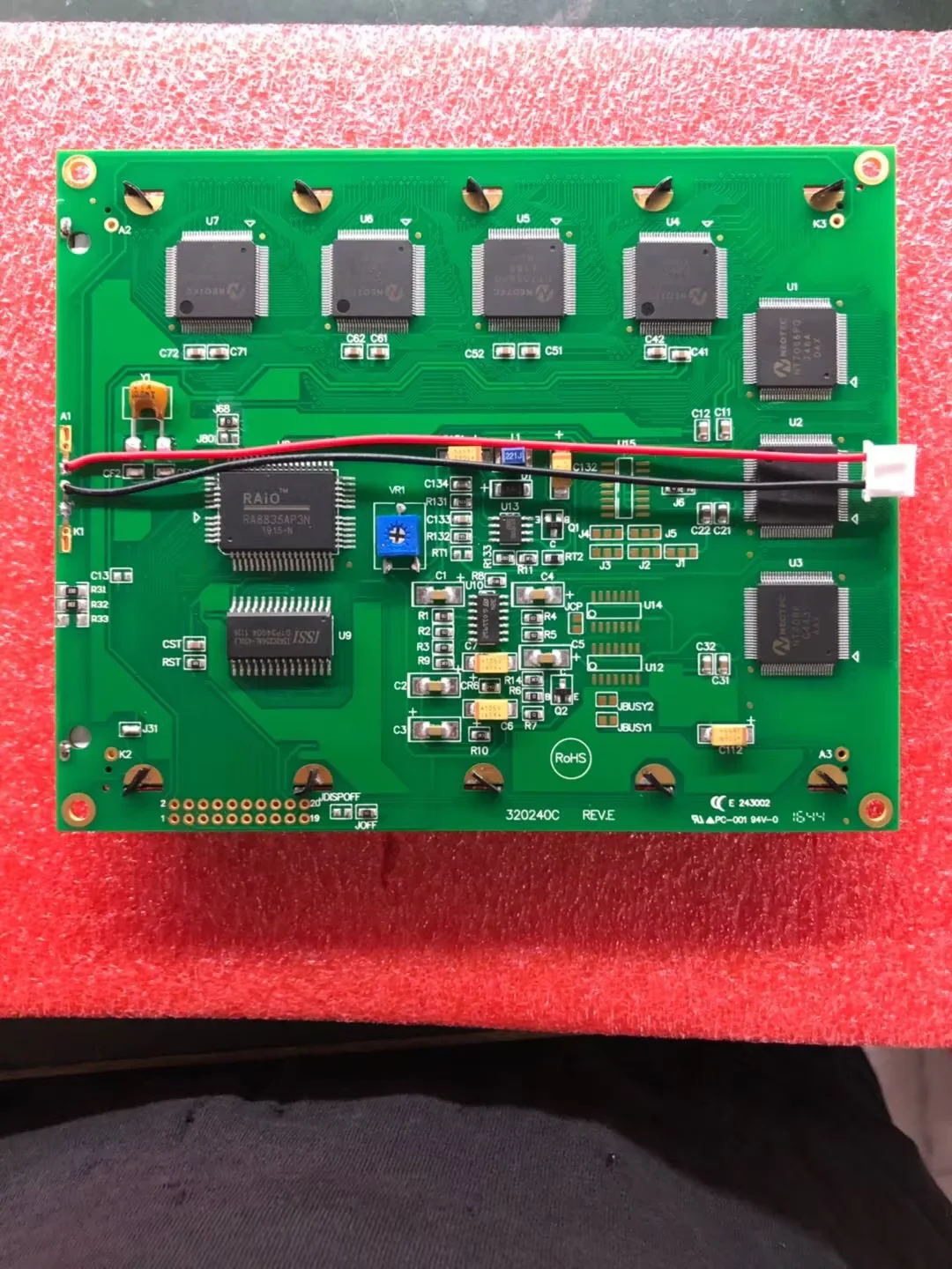 PG320240D-PA 5.7-inch FSTN Monochrome Graphic compatible LCD Module New 320×240 QVGA in stock