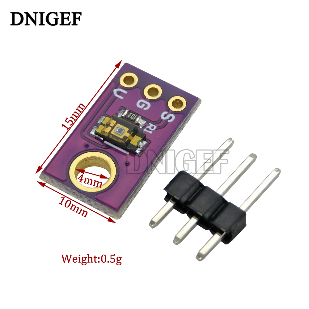 TEMT6000 Light Sensor Professional TEMT6000 Photosensitive Sensor For Arduino Smart Electronics Test the Ray intensity Module