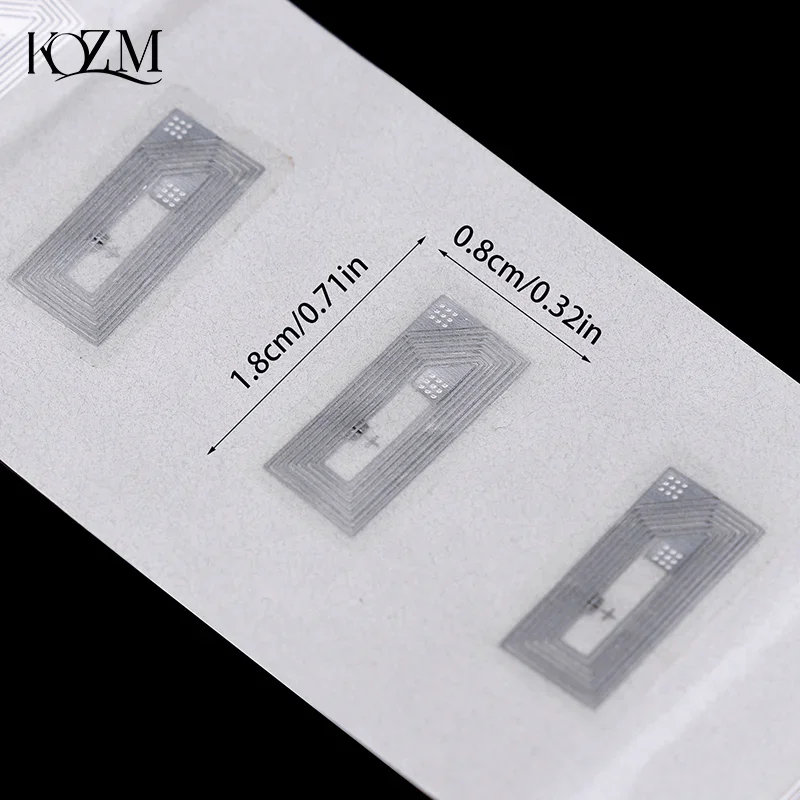 ชิป NFC Ntag213 สติกเกอร์ Wet Inlay 13.56MHz ป้ายป้าย 213 ป้ายป้องกันการปลอมแปลงป้ายอิเล็กทรอนิกส์
