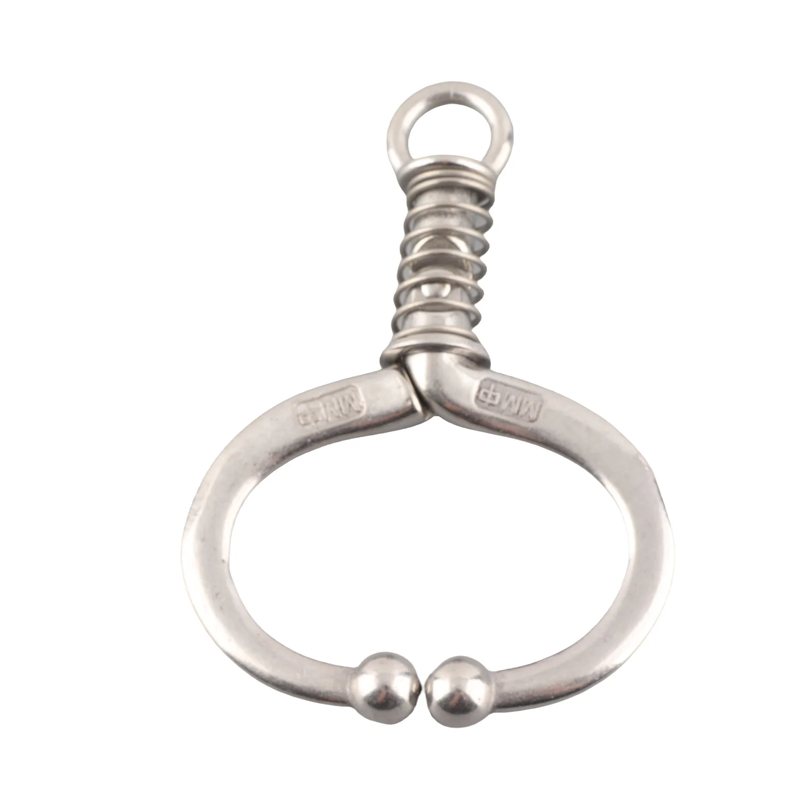 Cattle Nose Ring Cattle Spring Nose Ring Cattle Nose Ring Stainless Steel Cattle Nose Clamp  Cow W Spring Nose Ring for Farm