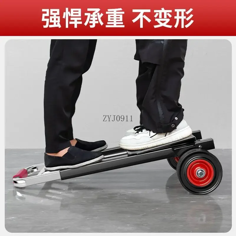 Load king hand pull folding pull trailer pull truck handling trolley