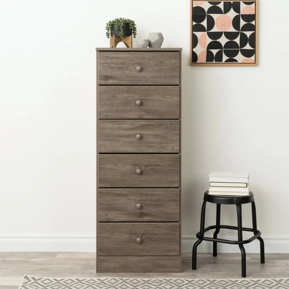 Tall Gray Dresser: 16