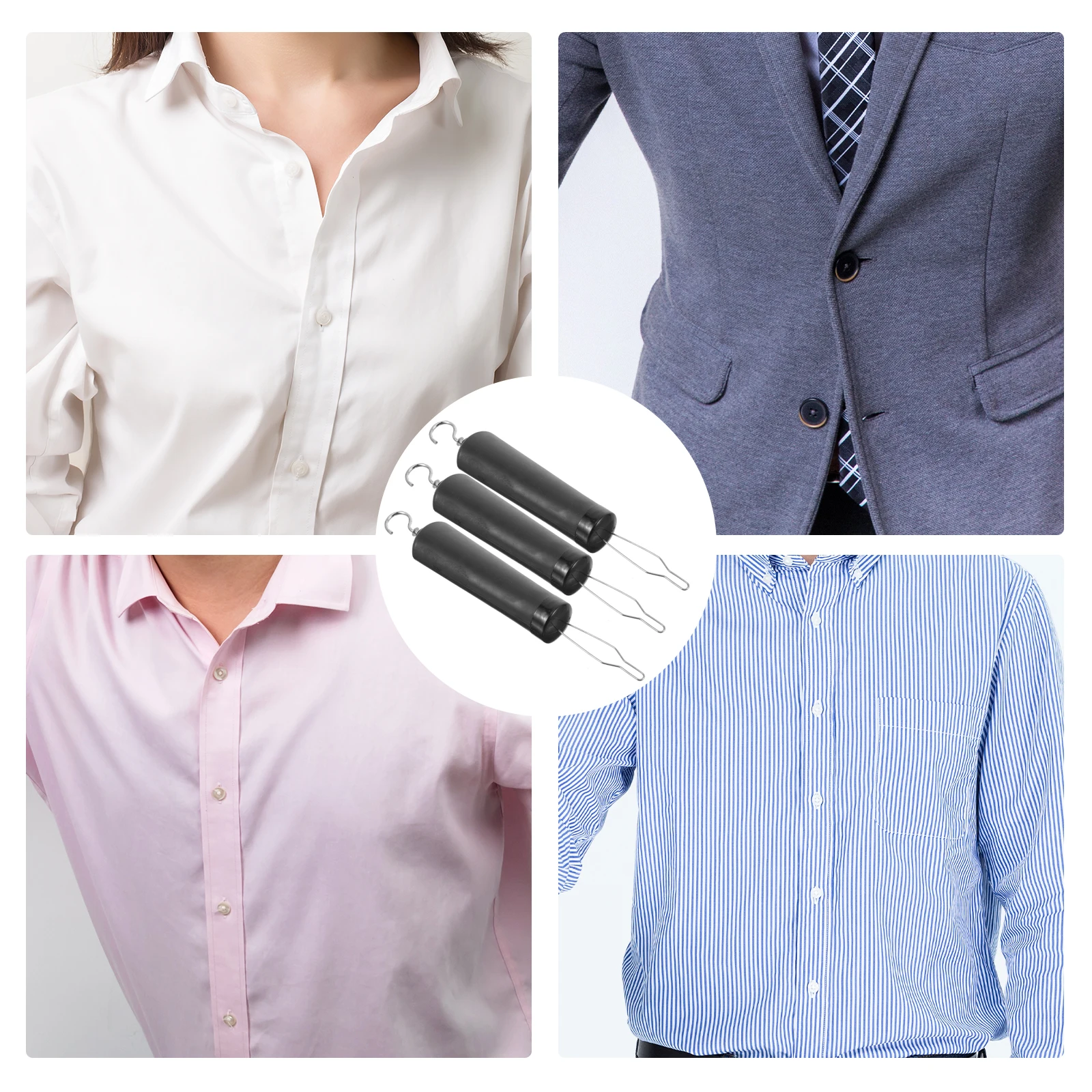 

3Pcs Dressing Aid Tool Button Fastening Tool with Comfortable Grip Handle for Seniors and Arthritis Help