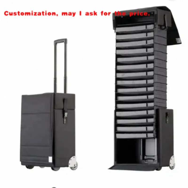 

custom.Pull up 25L Glasses Display Storage;glasses Display Cabinet;eyewear Display Suitcase