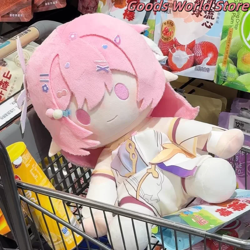 

В наличии подушка Elysia 40 см, модель сидячей осанки, орнамент Honkai Impact 3 Elysia, карнавальный костюм, аниме-игра, подарок на Хэллоуин