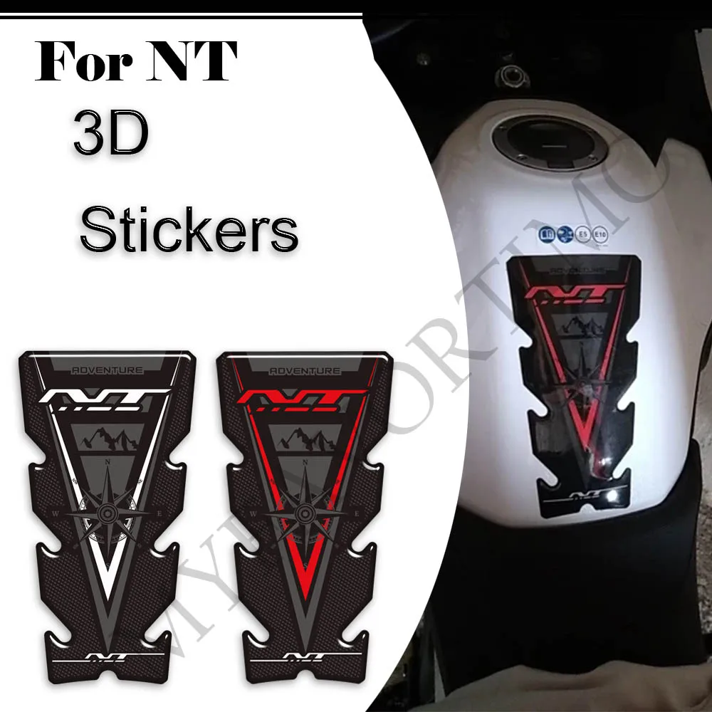 

Motorcycle For Honda NT 650 700V 1000 1100 NT650 NT1100 Adventure Protector Tank Pad Gas Fuel Oil Kit Knee Stickers Decals