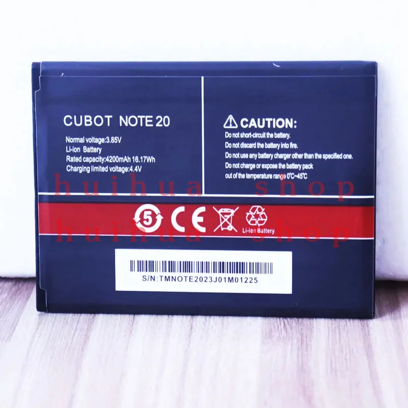 

High Quality Original Cell Battery 4200mAh for Cubot Note 20 /Note 20 Pro Mobile Phone Battery