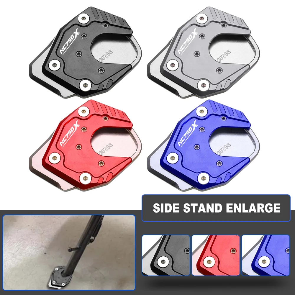 

Motocross Kickstand For Honda X-ADV XADV ampliar 2017-2018 Plate Side Stand Pad Enlarger NC750X NC750S 2017 2018 2019