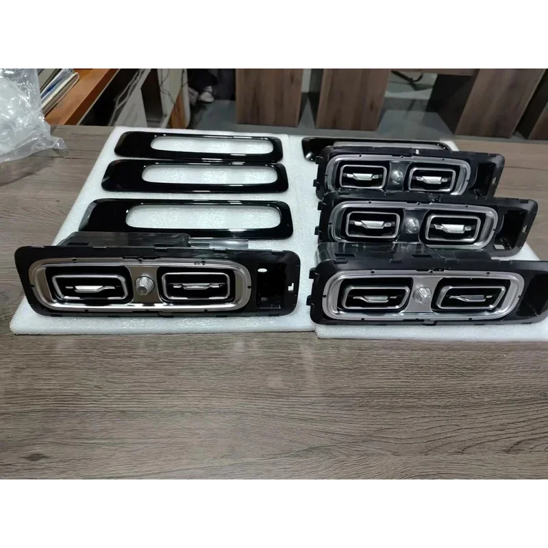 

Заводской хит продаж, высокое качество, роскошный интерьер автомобиля, светодиодный окружающий свет, вентиляционные отверстия для кондиционера, модель заднего положения для CLA Van Conve