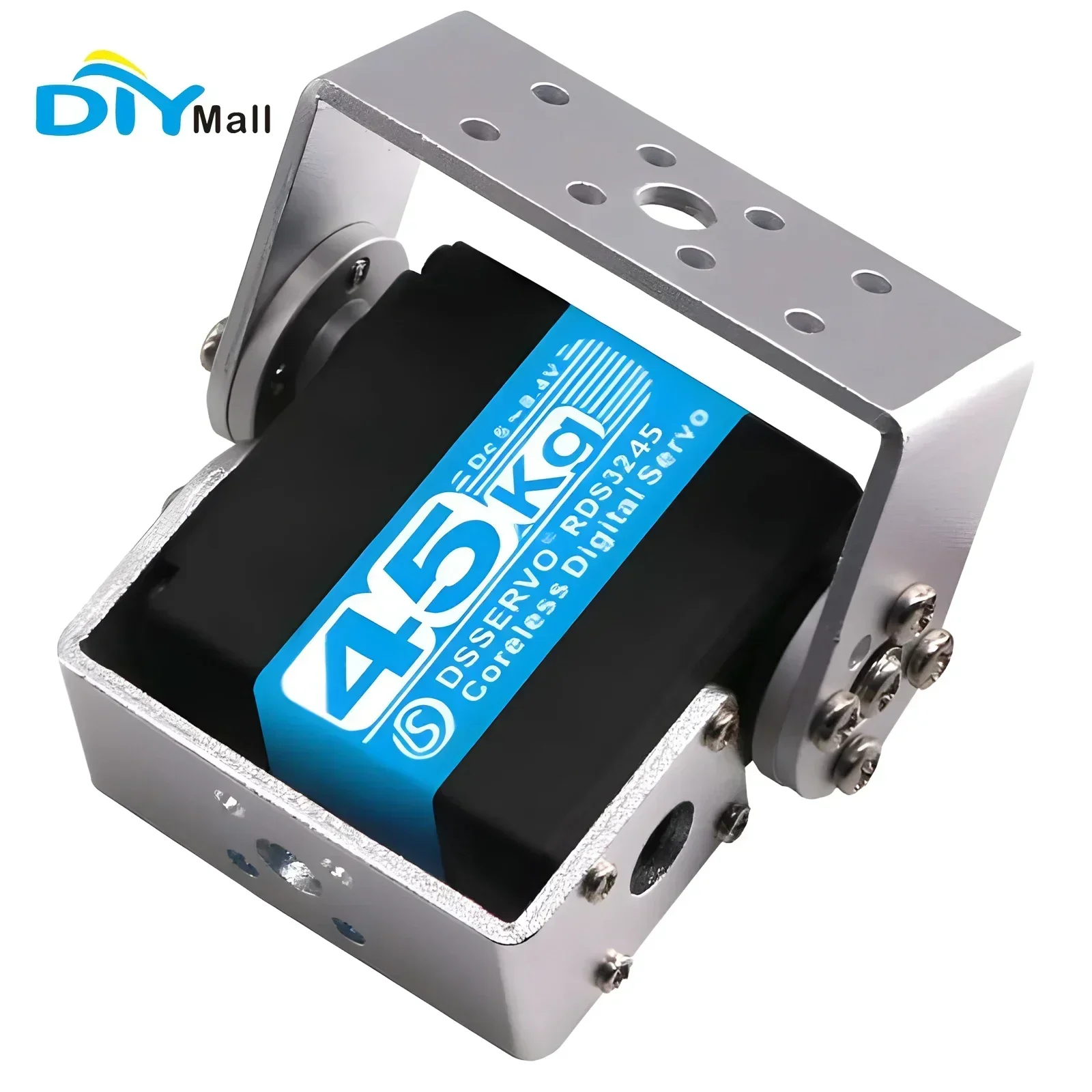 45KG 7.4V DS3245 dual-axis servo waterproof IP66 with 25T servo arm suitable for remote control robots 1:8 1:10 Automobile