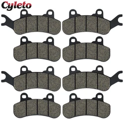 Motorcycle Front Rear Brake Pads for CAN AM Defender Max 2017 Maverick X3 17-23 Trial 800 1000 2018 Traxter T HD5 HD8 HD10 18-19