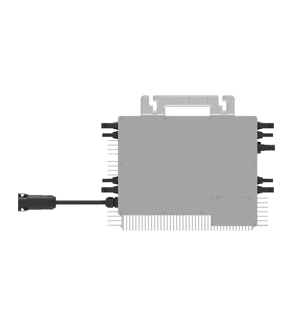 SUN-M160G4-EU Deye 1.6kW IP67 Waterproof For Home Balcony & Rooftop 4 MPPT Wi-Fi Microinverter