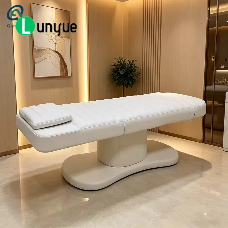 Electric Adjustable Beauty Bed Medical Spa Massage Treatment Table Foot Therapy Chair for Tattoo Facial Care