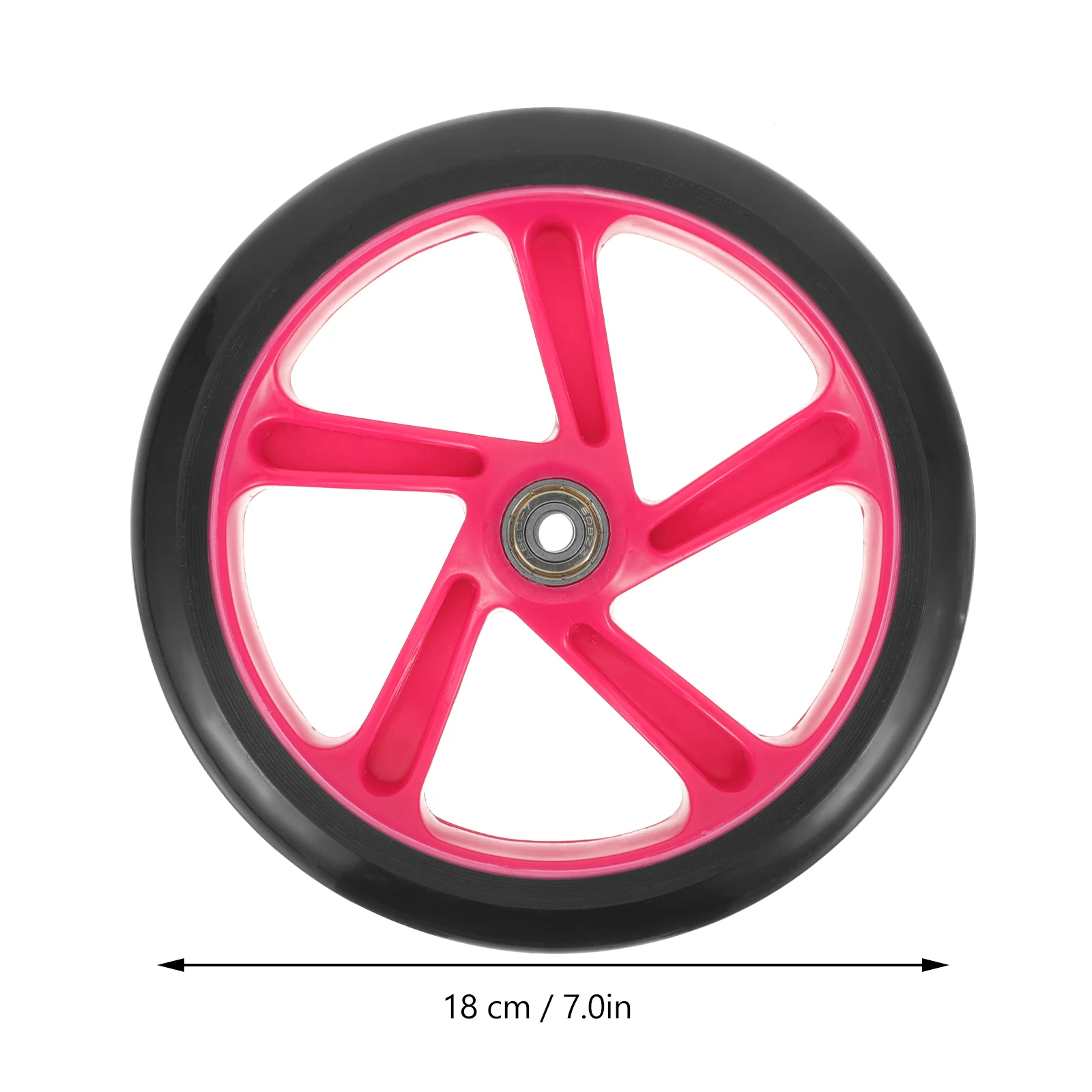 Scooter Wheel with Bearing Skateboard Wheels Heavy Duty Universal for Replacement