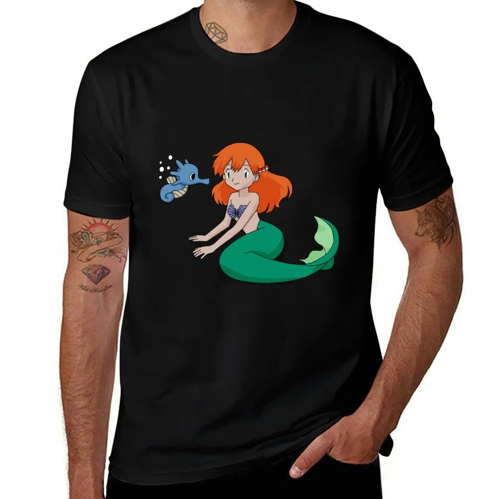 The Misty Mermaid T-Shirt Cool Feeling Summer Tee Shirt T-Shirt