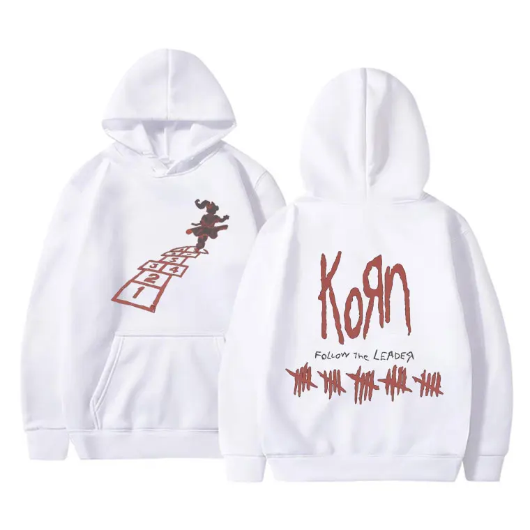 الرجال والنساء Vintage هوديس الصوف ، Kratn روك باند ، اتبع زعيم ، المتضخم القوطية هوديس ، الخريف ، الشتاء ، القطن البلوز