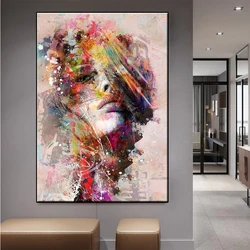 Diamond Painting Abstract Graffiti Women's Art 5d Cross Stitch Diamond Embroidery Mosaic Gift Home Decor Needlework Picture