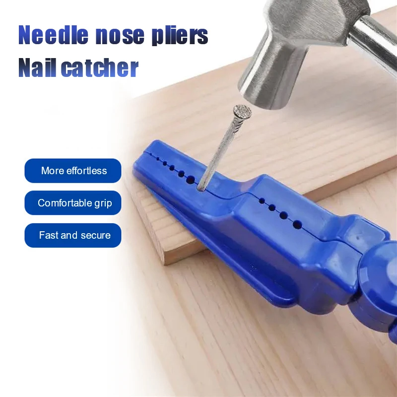 Nail Tool Safety Pliers Portable Finger Protector For Hammering Easy To Position And Keep Your Fingers Safe