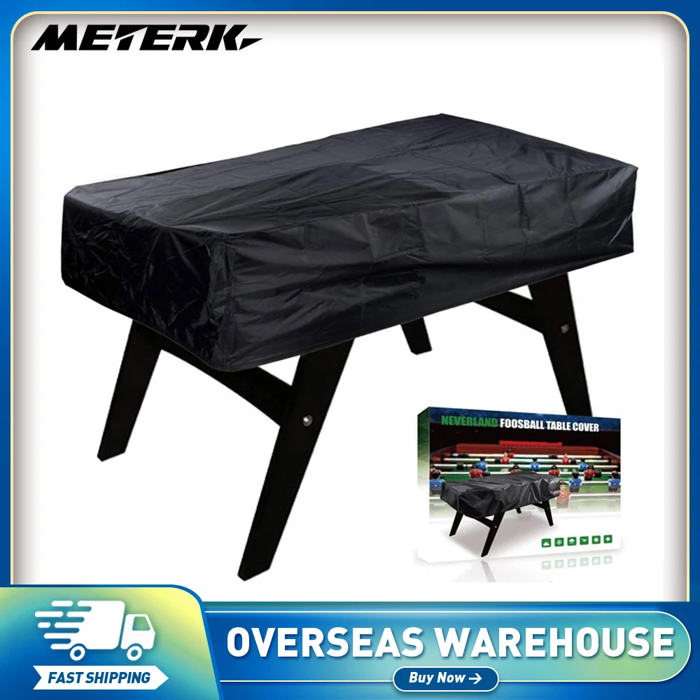 Waterproof Foosball Table Cover Folding Soccer Table Cover Dustproof Cover Moisture Resistant Rectangular Furniture Protection