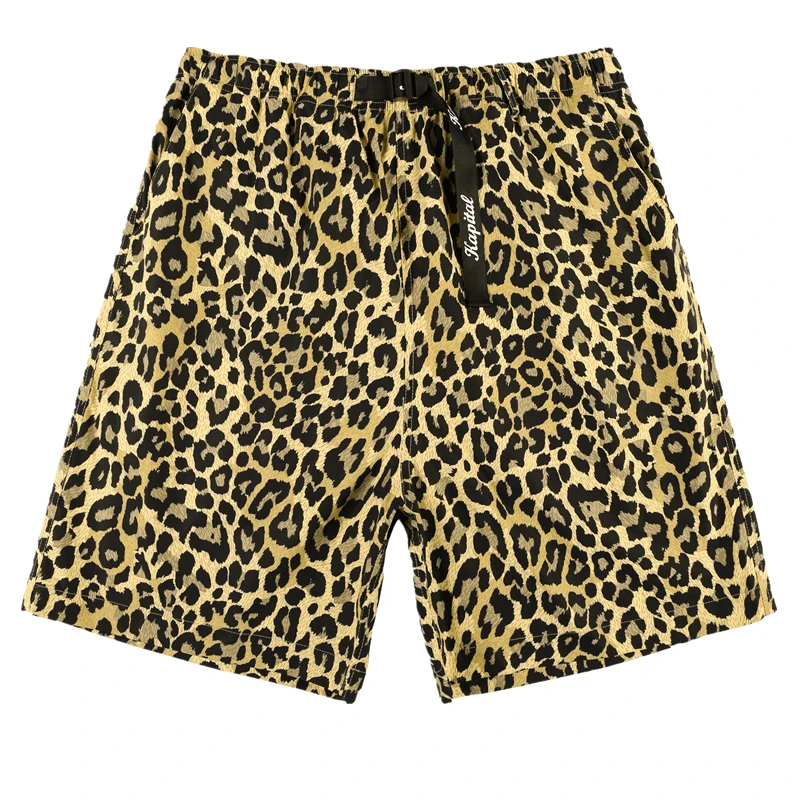 Kapital 2SS Qui Dry Polka Dot Leopard Print Kasual Longgar Olahraga orts Celana Lima Titik Trendi Pemuda Vitali Sle