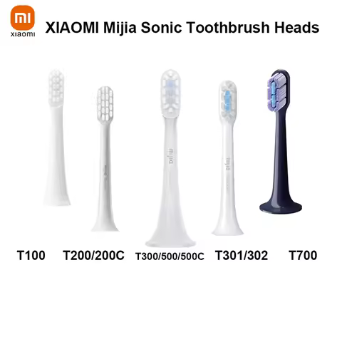 Original XIAOMI MIJIA Sonic Electric Toothbrush Heads Replacement Brush Heads for T100 T200 T200C T300 T301 T302 T500 T700
