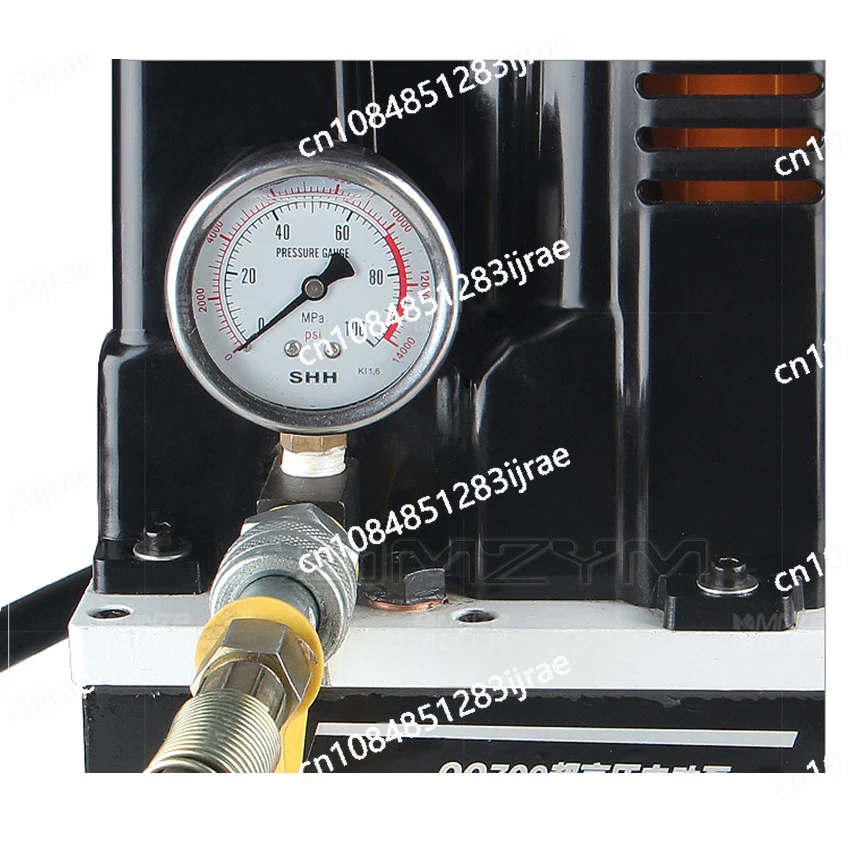 QQ-700 Portable Electric Hydraulic Pump Ultra-small Hydraulic Station High Pressure Hydraulic Oil Pump 220V/110V 1.2KW 3700r/min