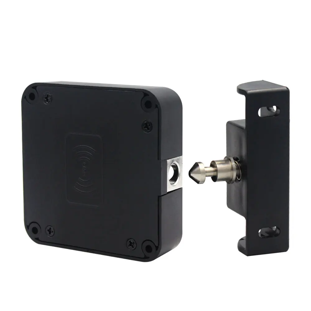 

RFID Card Cabinet Hidden Lock Invisible Mini Drawer Lock Cabinet Lock Electric Lock Embedded install Keyless Spoking Lock
