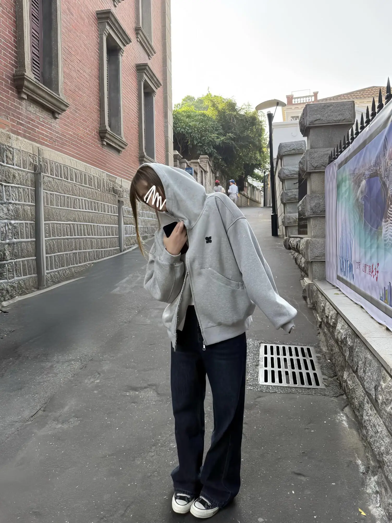 

Корейская толстовка-кардиган унисекс из чистого хлопка в студенческом стиле, осенне-зимняя новинка, для пар, с воротником-стойкой