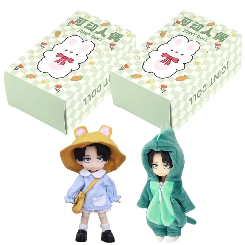 ob11-1-12-attaque-sur-titan-levi-ackerman-serie-bjd-articulations-mobiles-figurines-d'anime-boite-mystere-mignonne-gsc-poupees-habillees-jouet-cadeau
